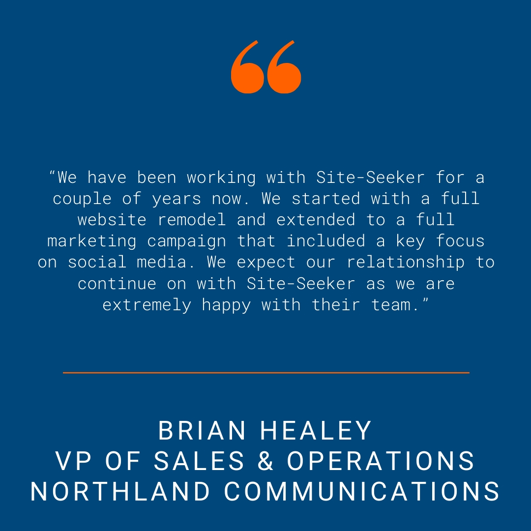 Northland Communications - Testimonial Quote for SSI Website