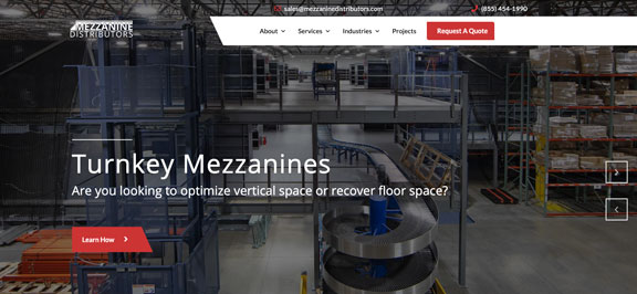 Mezzanine-Distributors-Homepage