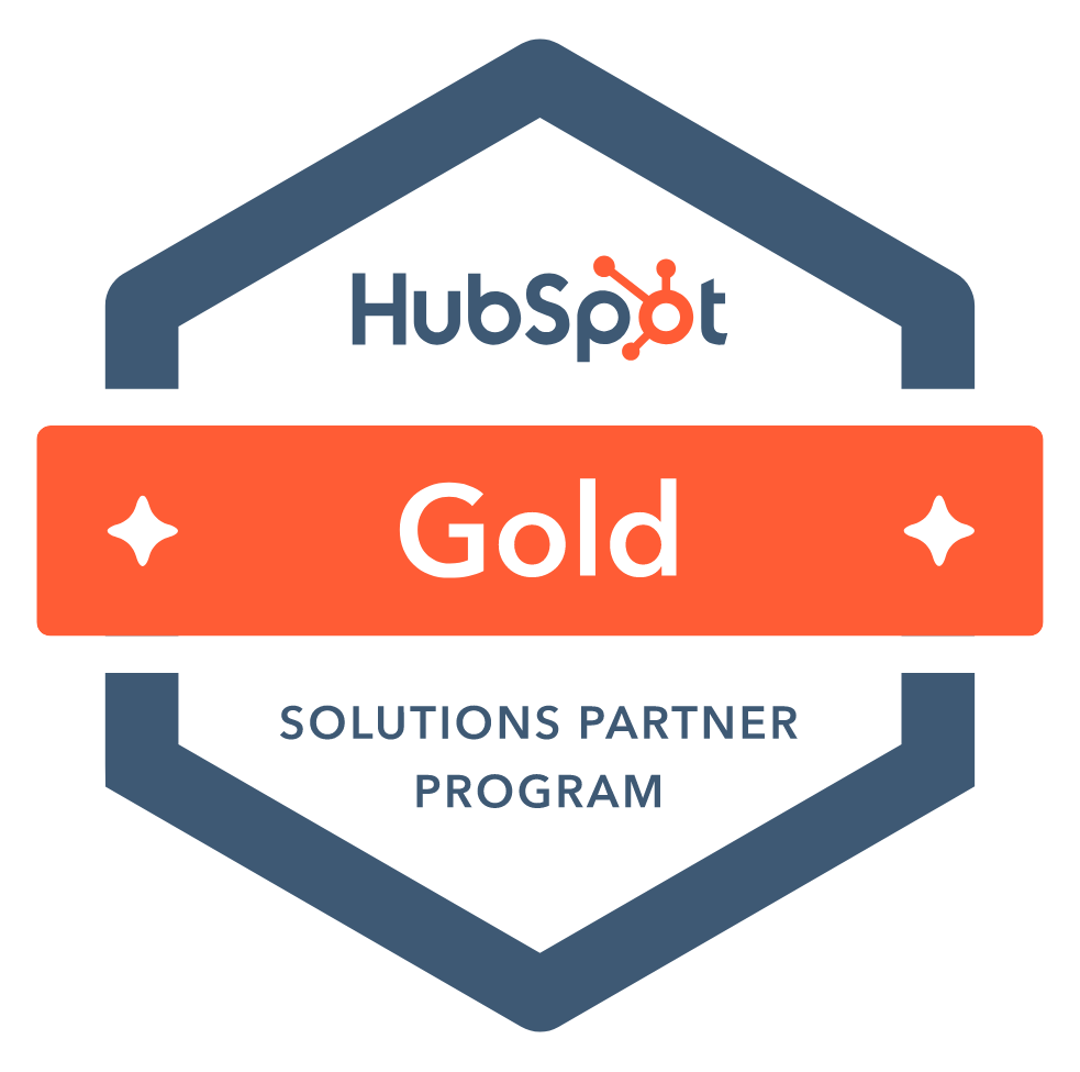 Gold Badge from HubSpot